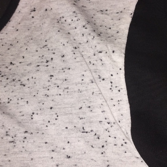 XHILARATION BLACK AND WHITE BLOUSE - Picture 3 of 5